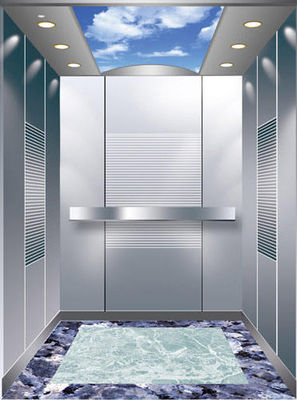 van de de Passagierslift van 0.63m/s 320KG Automatische PM Synchrone Gearless Tractielift