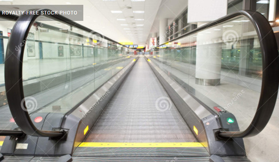 Rollend trottoir 12000mm van de metroluchthaven de Autogang van 5000KG