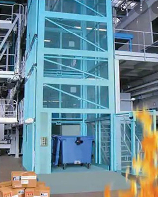 2m/s hydraulische Vrachtlift