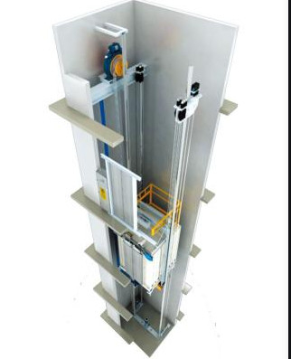 7 MRL van het duimscherm Liften 4 de Lift van de Personen400kg MRL Tractie
