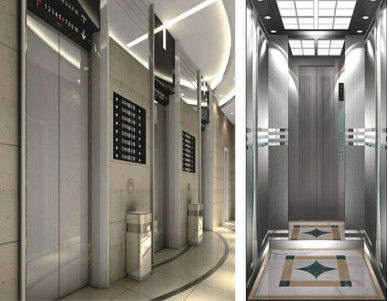 van de de Passagierslift van 0.63m/s 320KG Automatische PM Synchrone Gearless Tractielift