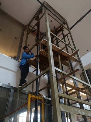 Van de de Liftvvvf Motor van de Gearlesstractie 400KG MRL de Lift van Roomless
