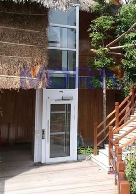 400KG glas Hydraulische Lift 6m de Openluchtlift van 0.4m/s voor Rolstoel