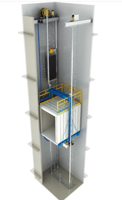 400KG glas Hydraulische Lift 6m de Openluchtlift van 0.4m/s voor Rolstoel