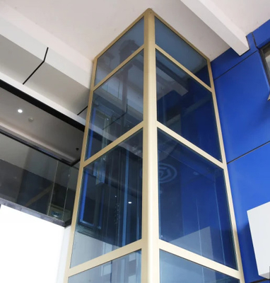 De Panoramische Lift van de glasdeur zonder Kuil250kg 3 Personen