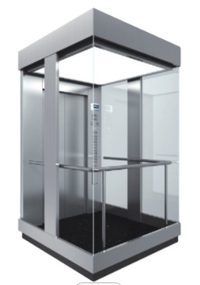1600KG AC VVVF Panoramische Lift