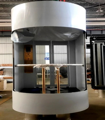 Vierkante Glas Woon Panoramische Lift 6 de Motorlift van Personengearless