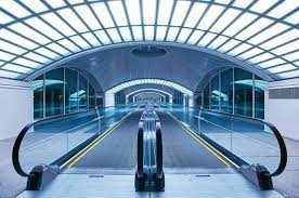13 Roltrap van de het Rollende trottoir de VVVF Gecontroleerde Supermarkt van de graadluchthaven