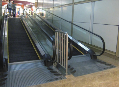 5 ton Riemtype Rollend trottoirroltrap van de 13 Graad de Bewegende Gang