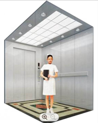 1.5m Pit Hospital Bed Elevator TUV de Cabine van de Roestvrij staallift