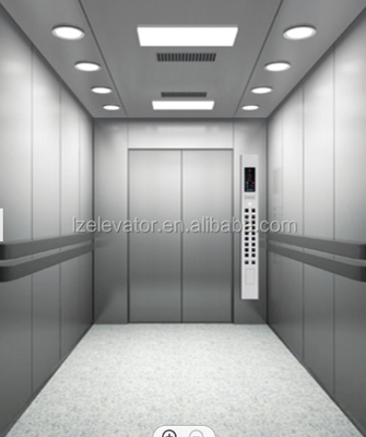 1.5m Pit Hospital Bed Elevator TUV de Cabine van de Roestvrij staallift