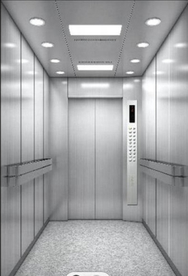 1.5m Pit Hospital Bed Elevator TUV de Cabine van de Roestvrij staallift