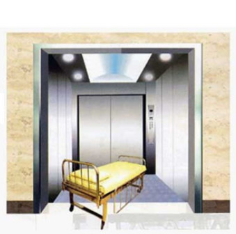 MRL van de de Lift1000kg VVVF Aandrijving van het het Ziekenhuisbed Medische het Bedlift