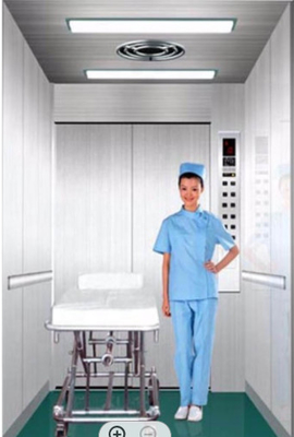 MRL van de de Lift1000kg VVVF Aandrijving van het het Ziekenhuisbed Medische het Bedlift