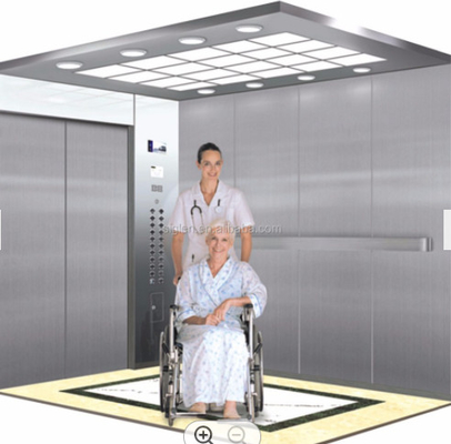 Roestvrij staal 304 de Lift van het het Ziekenhuisbed
