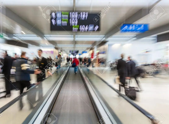 11 van het het Rollende trottoirvvvf Gecontroleerde Aluminium van de graadluchthaven de Legeringsrollende trottoirs