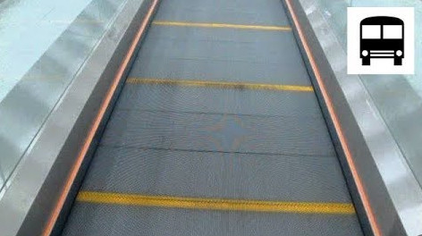 De VVVF Gecontroleerde Roltrappen en Travelators van het Luchthavenrollende trottoir 0.65m/s