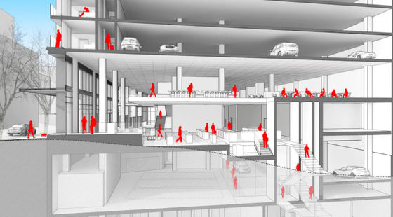 Van de de Autolift van FUJI 3000KG van de de Liftfotocel de Infrarode Detector