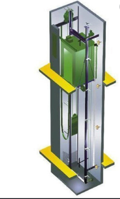 Van de de Passagiersvracht van Roomless van de Fujimachine Lift 6 Personen Fujilift