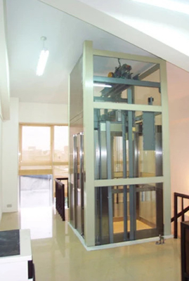 PM Gearless Tractiemrl de Lift van de Lift1.0m/s 400KG 4 Passagier