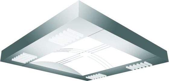 VVVF-de Passagierslift 1000mm*1000mm van de Controlemicrocomputer Cabinegrootte